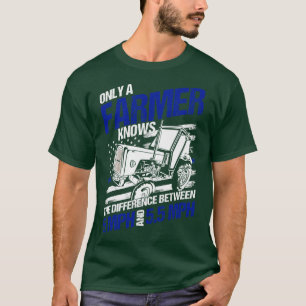 4th of July Patriotic Farming (1) T-Shirt