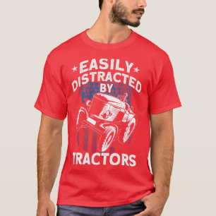 4th of July Patriotic Farming (3) T-Shirt