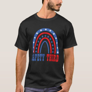 4th Of July Patriotic Fireworks Safety Third Firec T-Shirt
