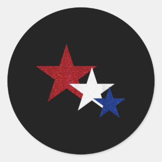 4th Of July Patriotic Fourth Of July Independence Classic Round Sticker