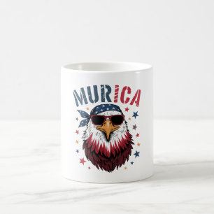 4th of July Patriotic Funny Eagle USA Coffee Mug