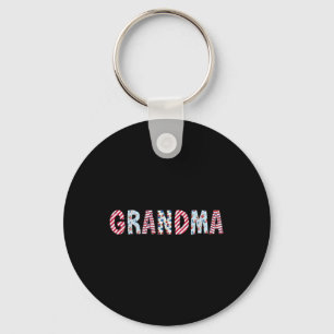4th Of July Patriotic Grandma Independence Day Ame Key Ring