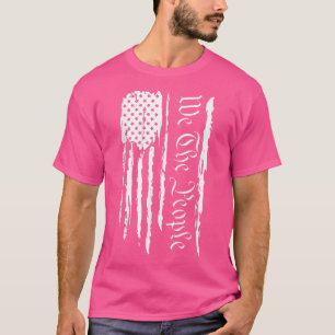 4th of July Patriotic men women USA Flag T-Shirt