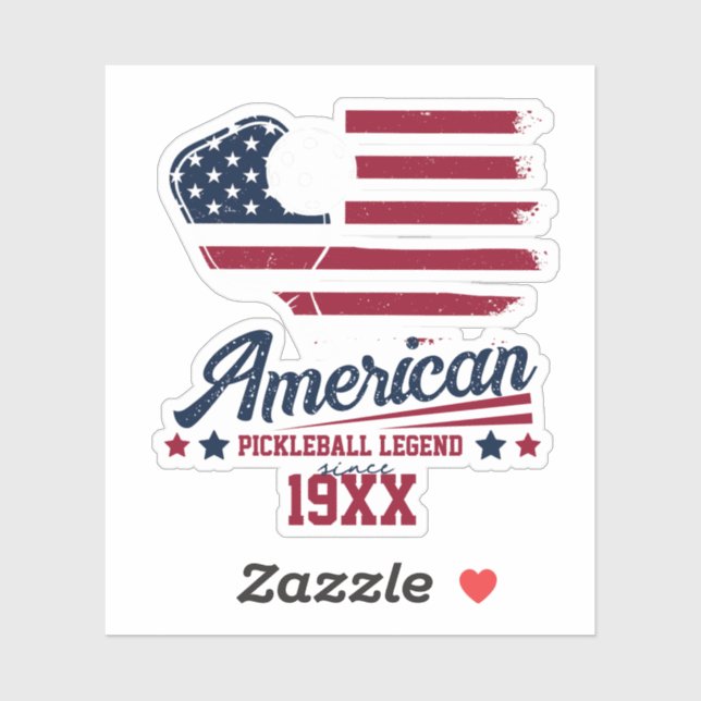 4th of July Pickleball USA Independence Day Gift (Sheet)