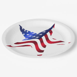 4th of July Picnic Paper Plates, Plate