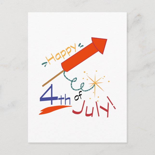 4th Of July Postcard (Front)