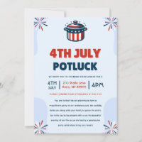 4th of July Potluck Party