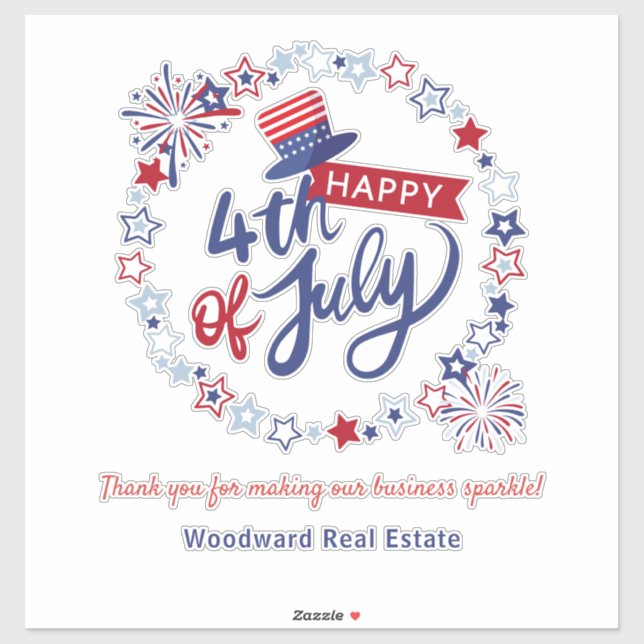 4th of July | Realtor Brand Awareness Promotional  (Sheet)