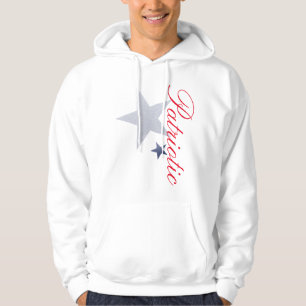 4th of July red, white & blue flag patriot Hoodie 