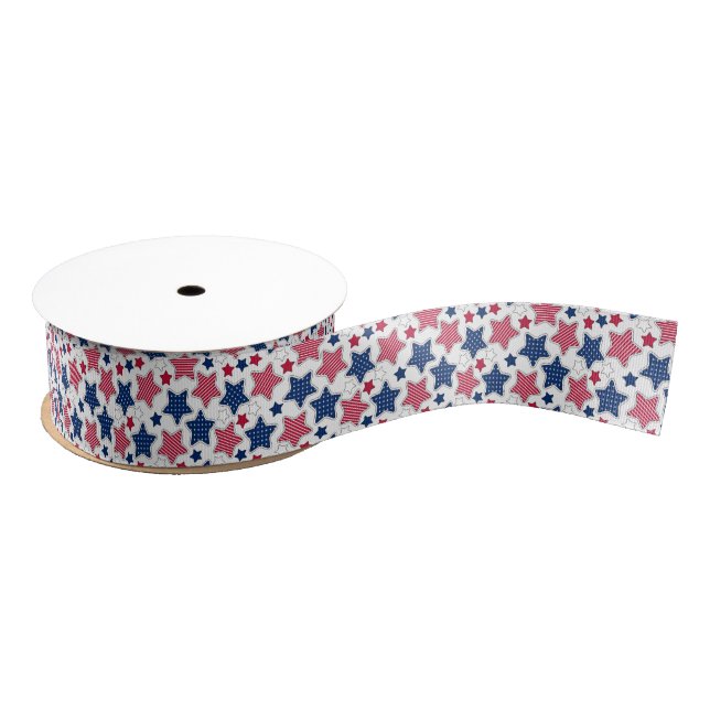 4th Of July Ribbon Grosgrain Ribbon (Spool)