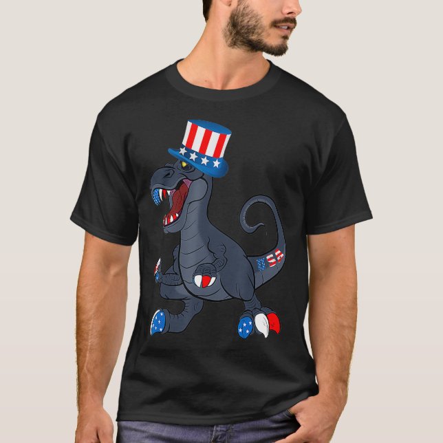 4th of July Shirt with a Strong Patriotic Design (Front)