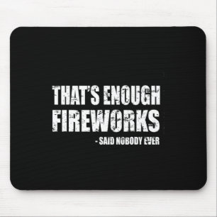 4th Of July Shirts For Men Fourth Of July Funny Fi Mouse Mat