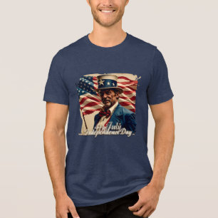 4th of July – Spirit of Independence Tri-Blend Shirt
