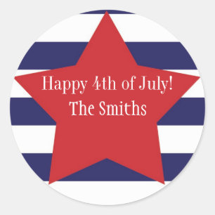 4th of July Sticker