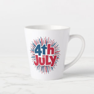 4th of July Sublimation-98146 Latte Mug