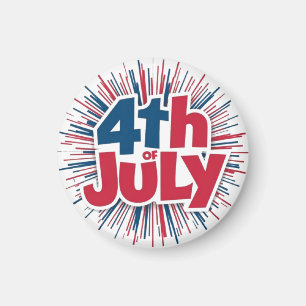 4th of July Sublimation-98146 Magnet