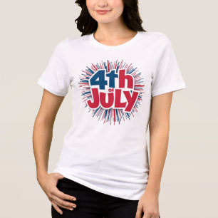 4th of July Sublimation-98146 Tri-Blend Shirt