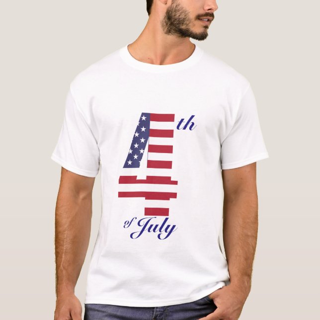 4th of July T-Shirt (Front)