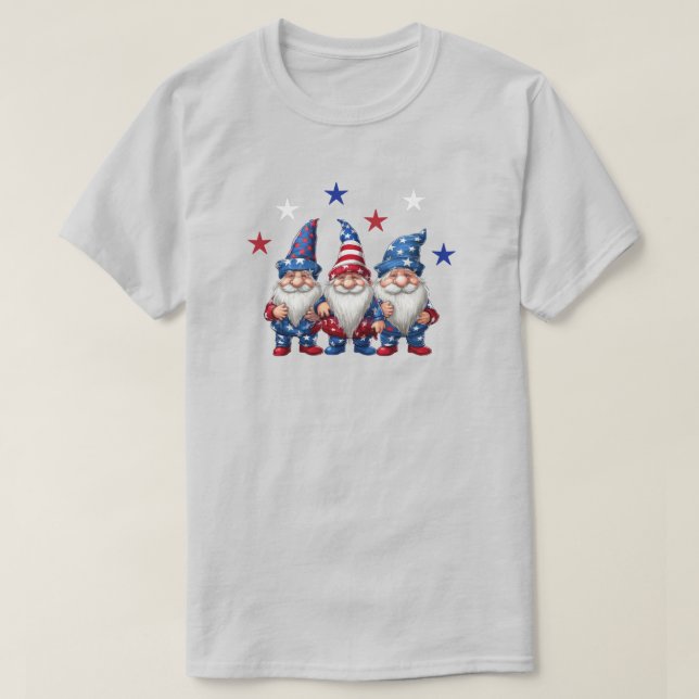 4th Of July T-Shirt (Design Front)