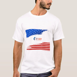 4th of July T-Shirt Design – Patriotic & Trendy