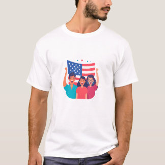 4th of July T-Shirt | USA Independence Day Patriot