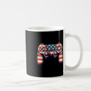 4th Of July T Shirt Video Game Kids Boys Men Coffee Mug