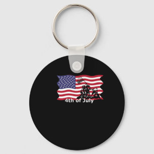 4th Of July T Shirts Iwo Jima Key Ring