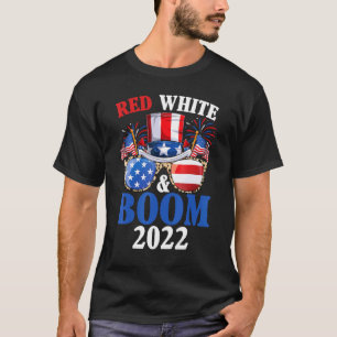 4th Of July The Fireworks Red White And Boom 2022 T-Shirt
