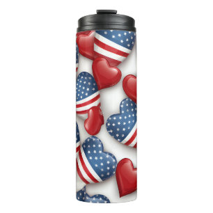 4th Of July Thermal Tumbler