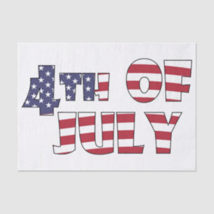 4TH OF JULY TISSUE PAPER