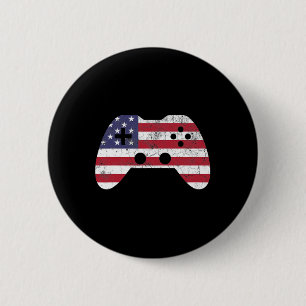 4th Of July Toddler American Flag Clic Usa Equal R 6 Cm Round Badge