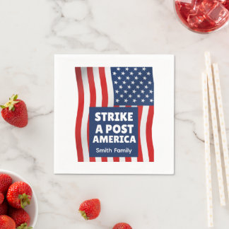 4th of july ultimate family party  napkin