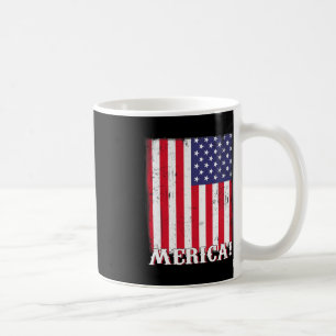 4th Of July US American Flag Patriotic  Coffee Mug