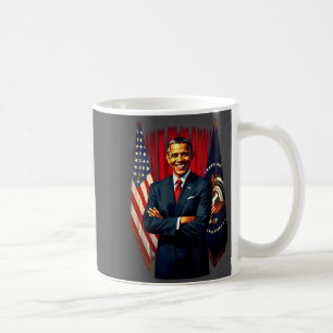 4th Of July Us Flag 44th President Barack Obama T- Coffee Mug