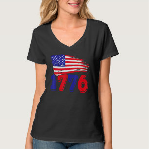 4th Of July USA American Flag 1776 Patriotic Men T-Shirt