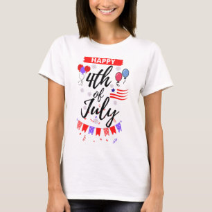 4th of july, usa, independence day T-Shirt