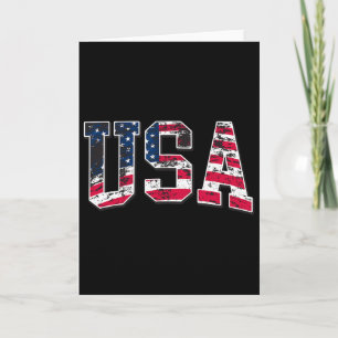 4th Of July Washington British Lead Funny Usa Men  Card