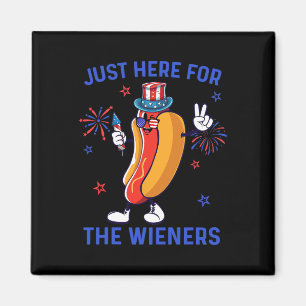 4th Of July Wieners Usa American Flag Patriotic Me Magnet