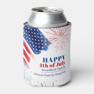 4th ofJuly Independence Day Family Reunion Can Cooler