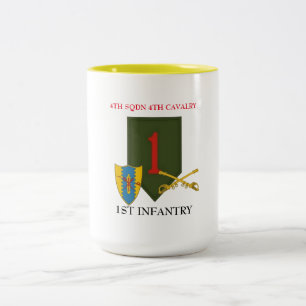 4TH SQUADRON 4TH CAVALRY 1ST INFANTRY MUG