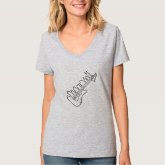 4theloveofmusic "Electric Skyline" T-shirts
