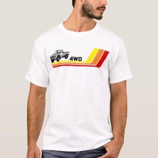 4WD 80s Truck Stripes T-Shirt