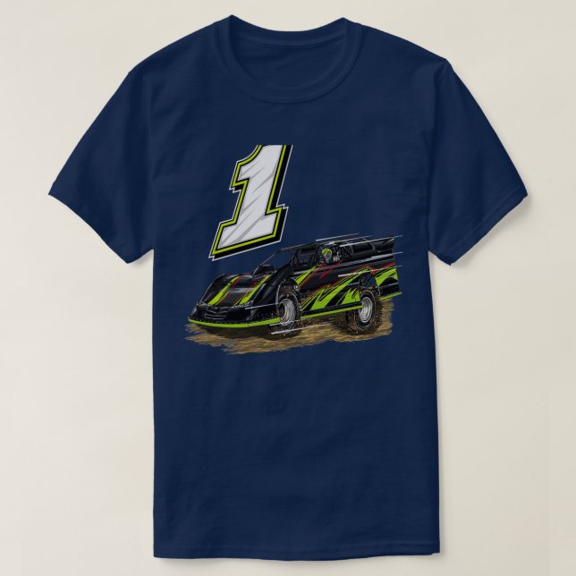4X4 Monster Truck Racing 7 T-Shirt (Design Front)
