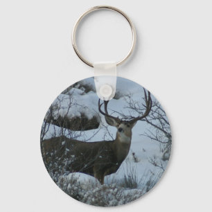4X4 Mule deer Key Ring
