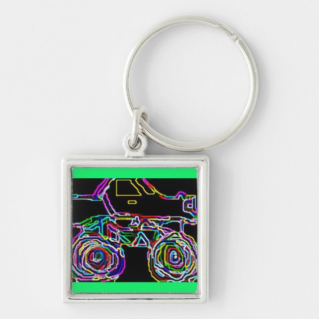 4x4  Ride Key Ring (Front)