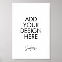4x6" Sign Custom Print