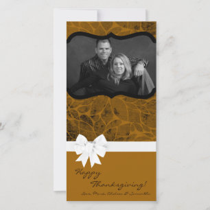 4x8 Autumn Tree Foliage PHOTO Thanksgiving Card