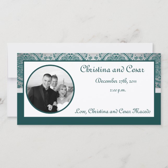 4x8 Engagement Photo Announcement Night in India (Front)