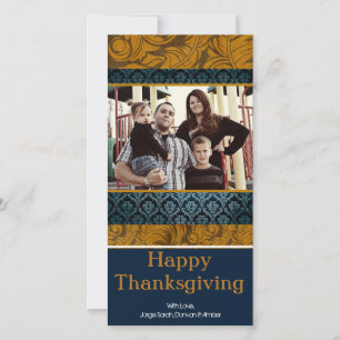 4x8 Foliage Thanksgiving Card