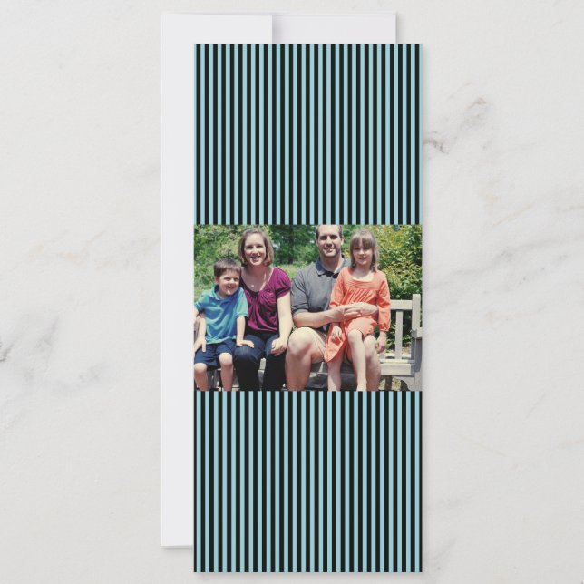 4x9 Family Photo Christmas Card (Front)